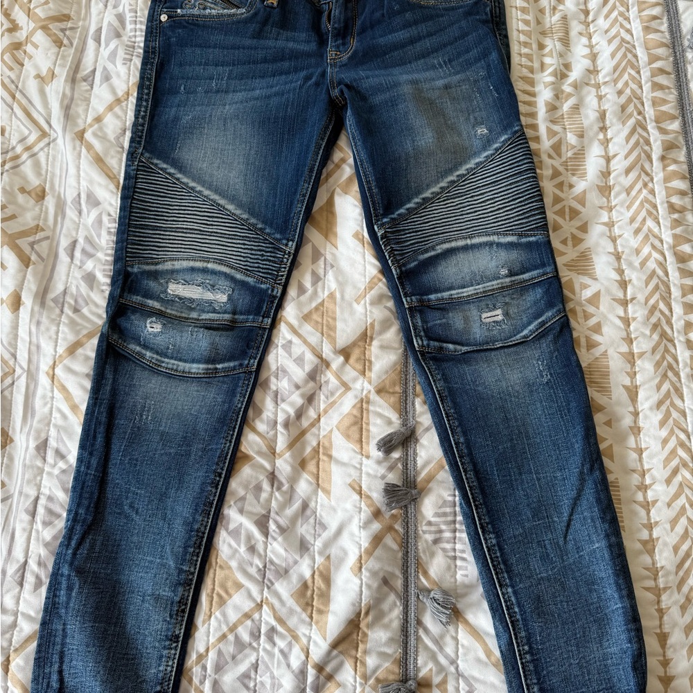 Rock Revival Blue Straight Leg Jeans